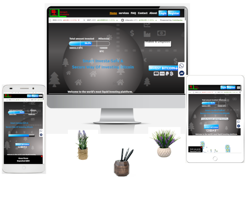 Bitcoin investing application